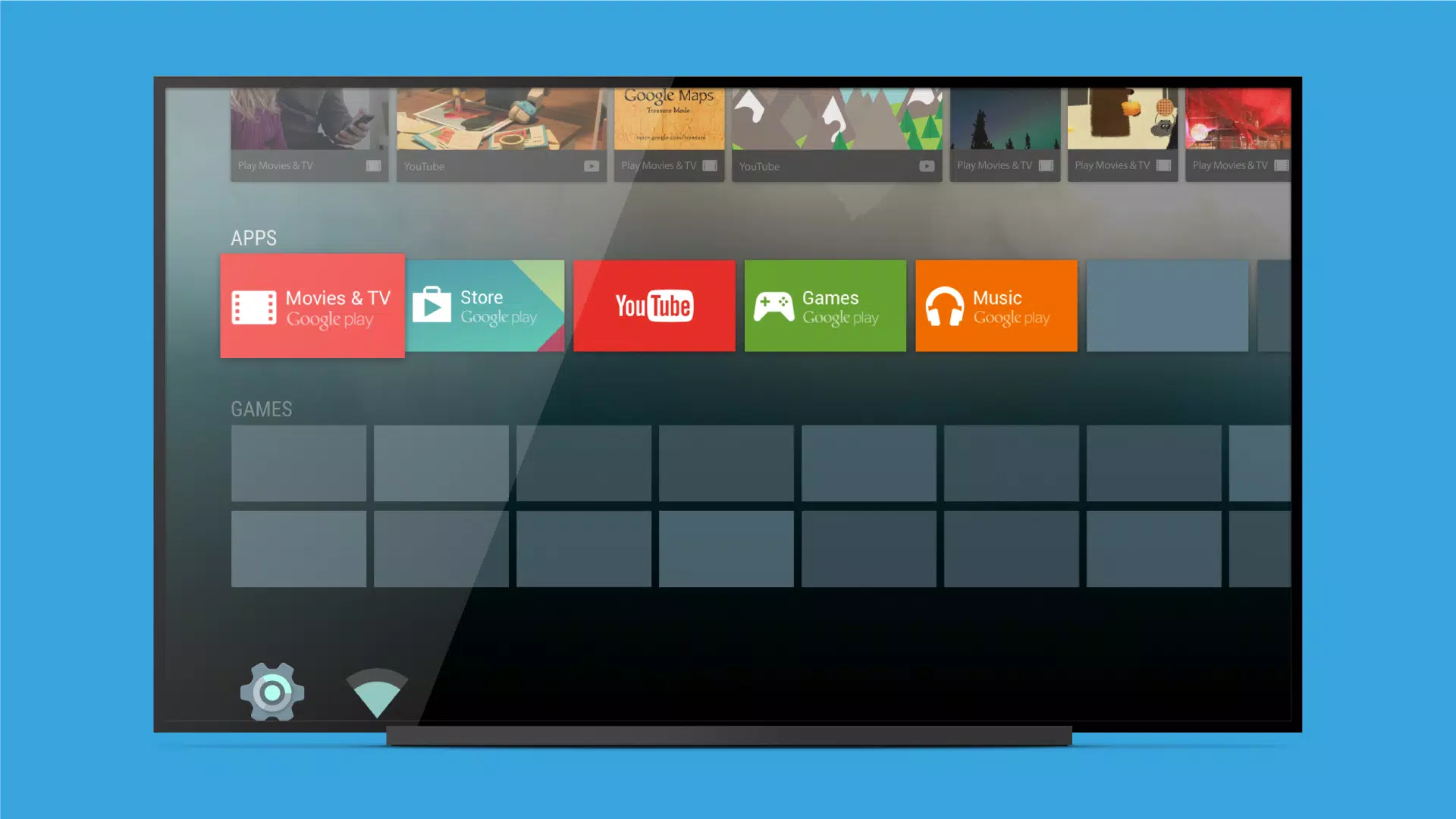 Android TV Launcher Screenshot2