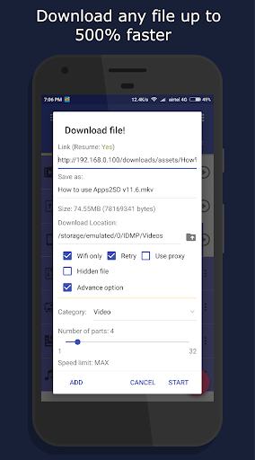 1DM: Browser & Downloader Screenshot1