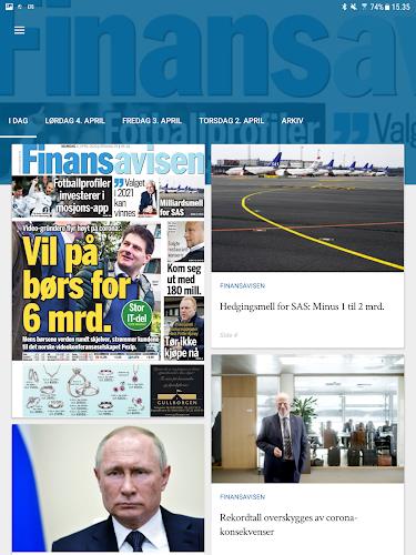 Finansavisen eAvis Screenshot6