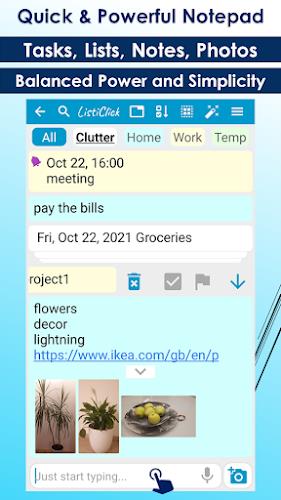 ListiClick: Quick List & To Do Screenshot1