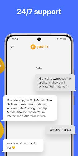 eSIM Mobile Data by YESIM Screenshot8