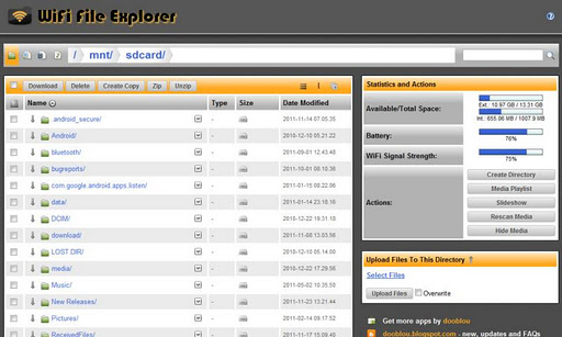 WiFi File Explorer Screenshot3