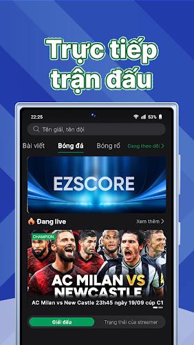 EzScore - Trực Tiếp Bóng Đá Screenshot1