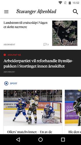 Stavanger Aftenblad Screenshot2