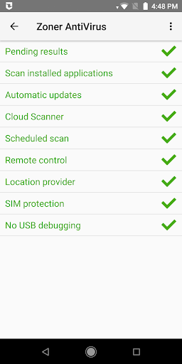 Zoner AntiVirus Screenshot2