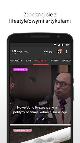 Gazeta.pl LIVE Wiadomości Screenshot6