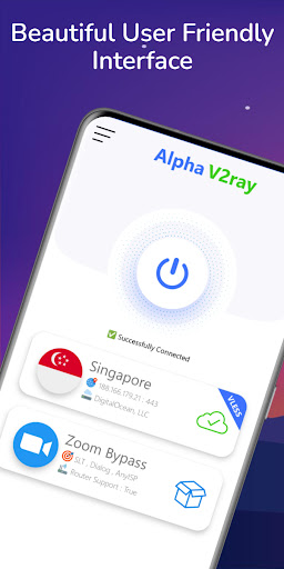 Alpha V2ray - Tunnel VPN Screenshot1