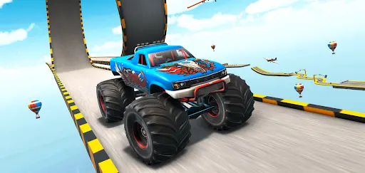 Monster Truck Mega Ramp - Extreme Stunts GT Racing Screenshot3