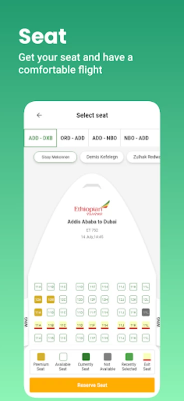 Ethiopian Airlines Screenshot3