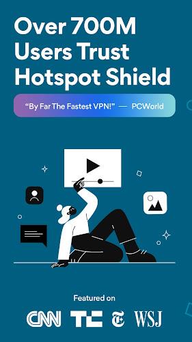 Hotspot Shield VPN: Fast Proxy Screenshot1