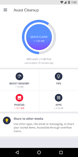 Avast Cleanup – Phone Cleaner Screenshot1