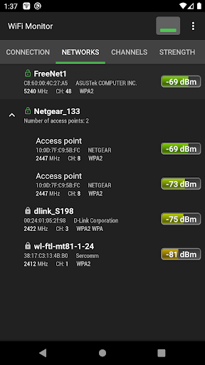 WiFi Monitor: network analyzer Screenshot3