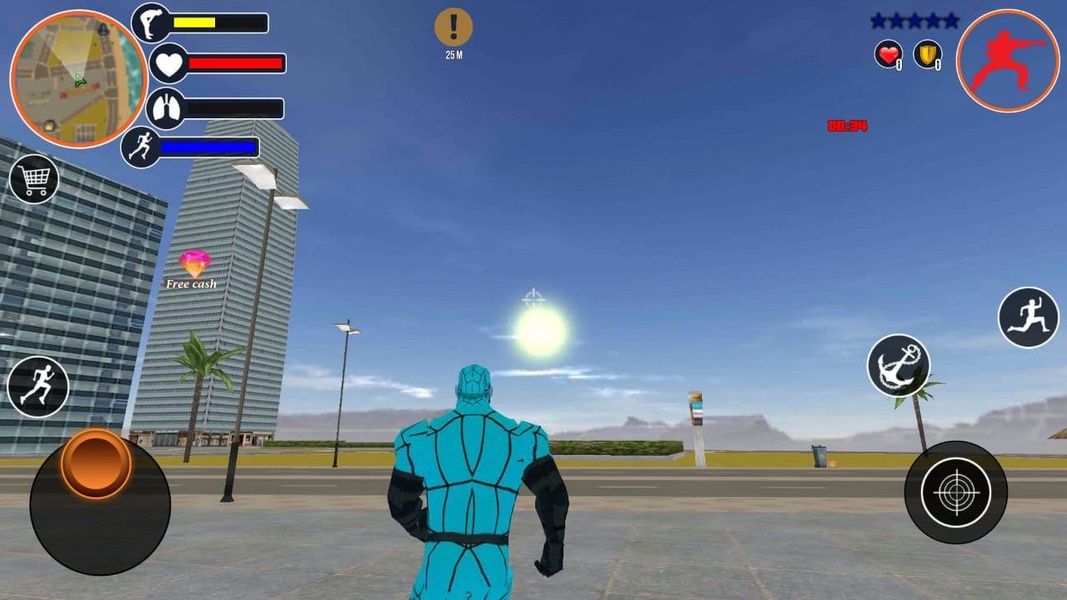 Miami Rope Hero Screenshot2