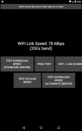 NetSpeed Test Screenshot1