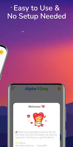 Alpha V2ray - Tunnel VPN Screenshot2