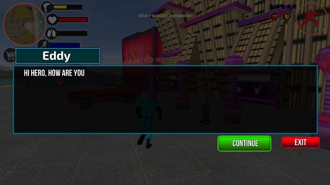 Miami Rope Hero Screenshot9