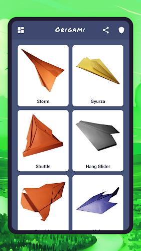 Origami aircraft, paper Screenshot3