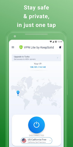 VPN Lite Without Registration Screenshot1