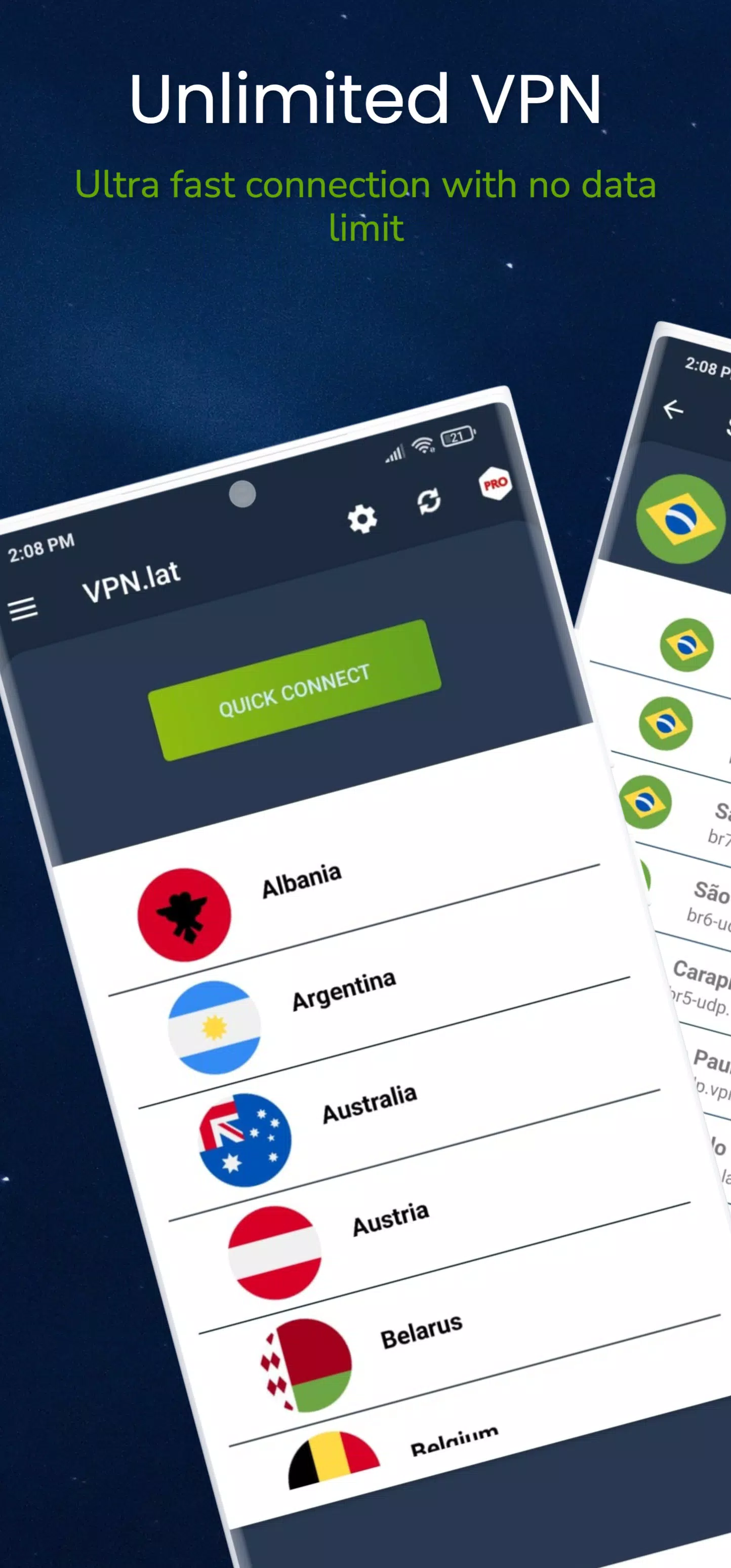 VPN.lat: Unlimited and Secure Screenshot3