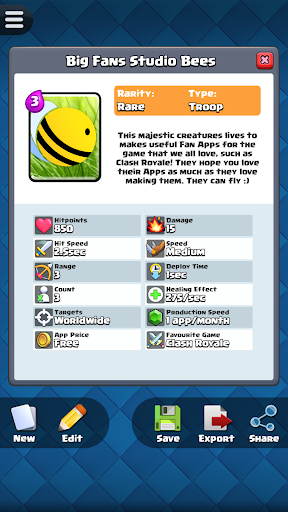 Card Creator for CR Screenshot1