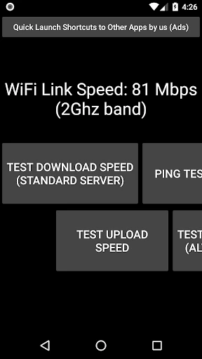 NetSpeed Test Screenshot3