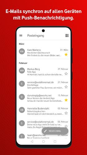 Vodafone E-Mail & Cloud Screenshot3