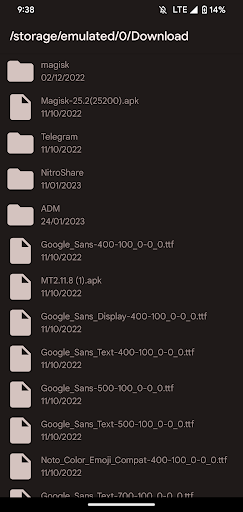 zFile - Simple File Manager Screenshot2