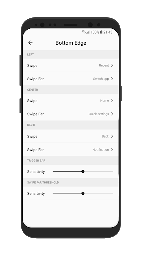 Full Screen Gestures Screenshot3