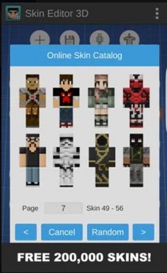 Skin Editor 3D for Minecraft Screenshot3