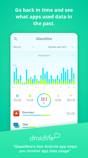 GlassWire Data Usage Monitor Screenshot3