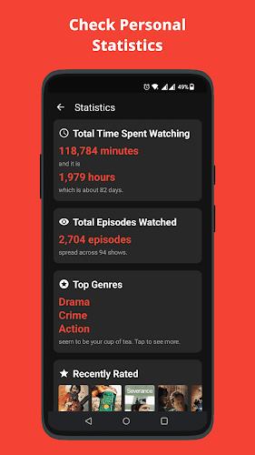 Showly: Track TV Shows & Movie Screenshot6