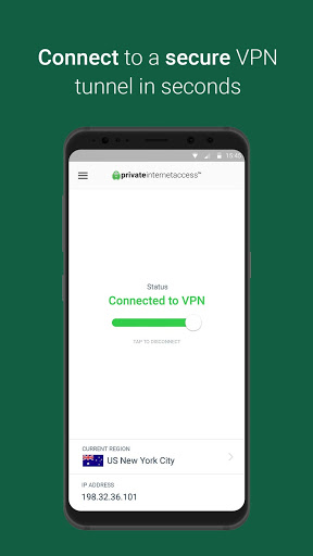 Private Internet Access VPN Screenshot1