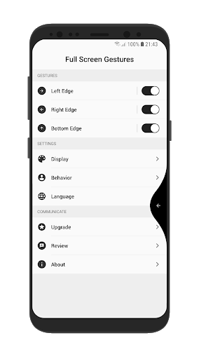 Full Screen Gestures Screenshot2