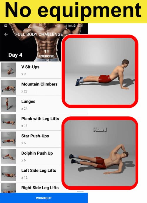 Home Workouts No Equipment Pro Screenshot2