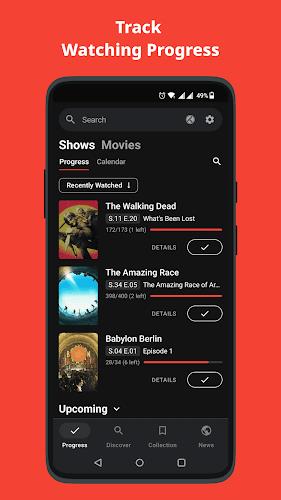 Showly: Track TV Shows & Movie Screenshot2