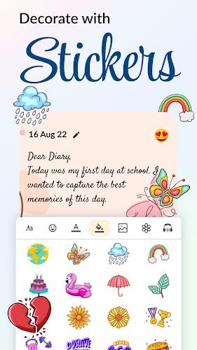 Daily Journal: Diary with lock Screenshot5