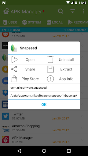 APK Manager Screenshot3