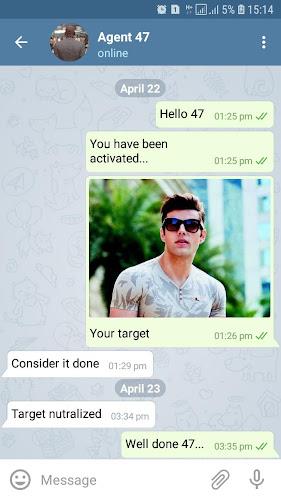 Telefun Fake chat maker Prank Screenshot4