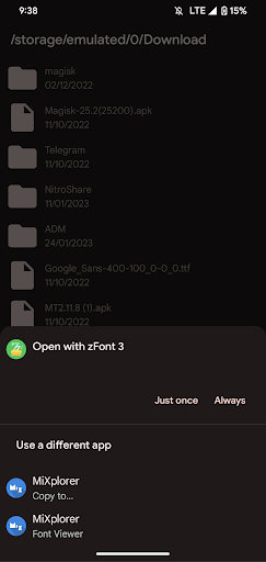 zFile - Simple File Manager Screenshot3