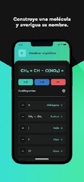 Quimify: Nomenclatura Química Screenshot2