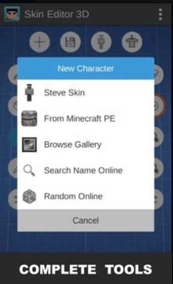 Skin Editor 3D for Minecraft Screenshot1