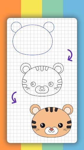 How to draw cute animals Screenshot5