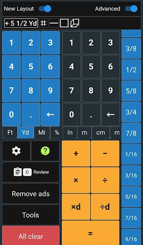 Feet & Inch Construction Calc Screenshot3