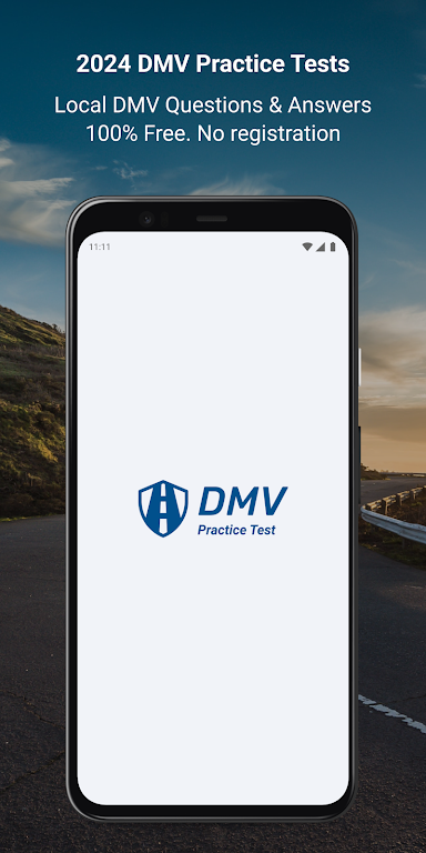 DMV Practice Test Screenshot1