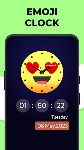 Live Clock wallpaper app Screenshot4