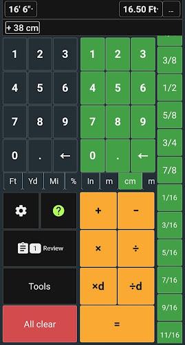 Feet & Inch Construction Calc Screenshot2