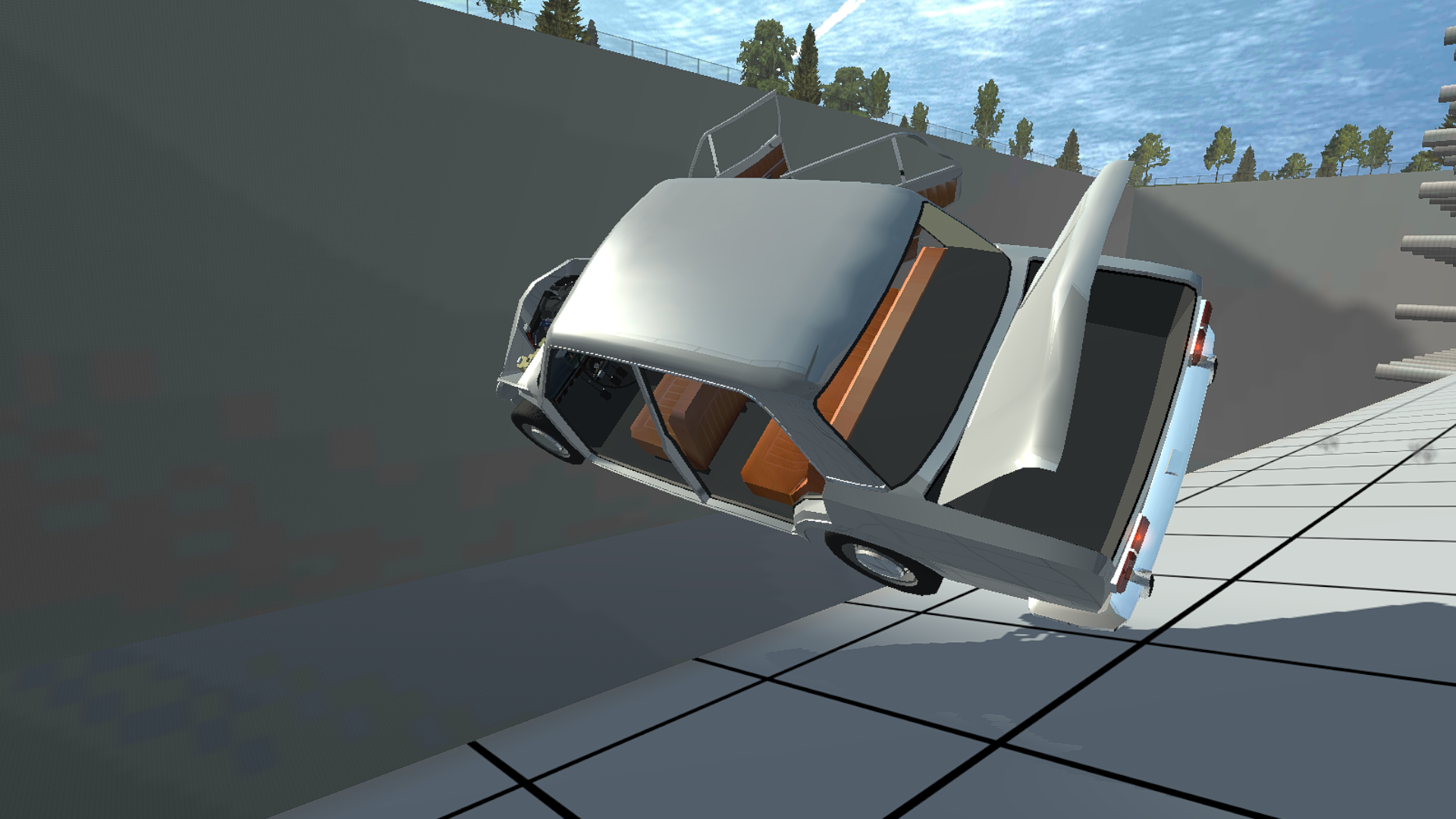 Simple Car Crash Physics Simulator Demo Screenshot1