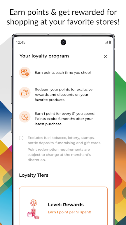 AppCard-Buy. Earn. Redeem. Screenshot4