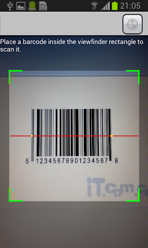 Barcode Scanner Screenshot3