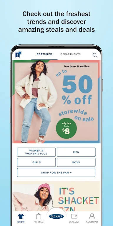 Old Navy: Fashion at a Value Screenshot2